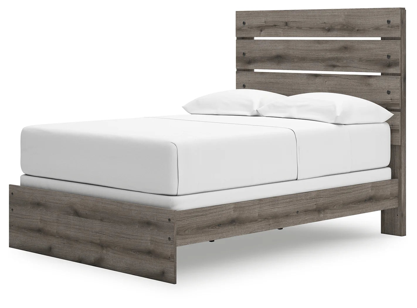 Graystorm - Brown Gray - Full Panel Bed