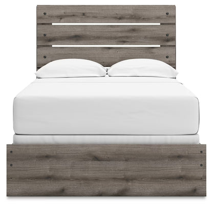 Graystorm - Brown Gray - Full Panel Bed