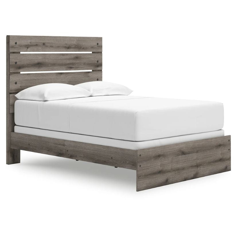 Graystorm - Brown Gray - Full Panel Bed