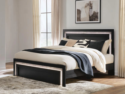Brizmore - Queen Panel Bed - Black
