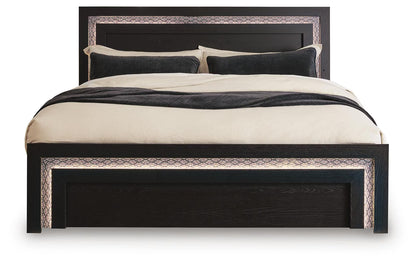 Brizmore - Queen Panel Bed - Black