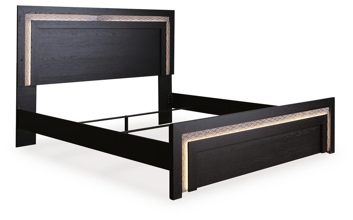 Brizmore - Queen Panel Bed - Black