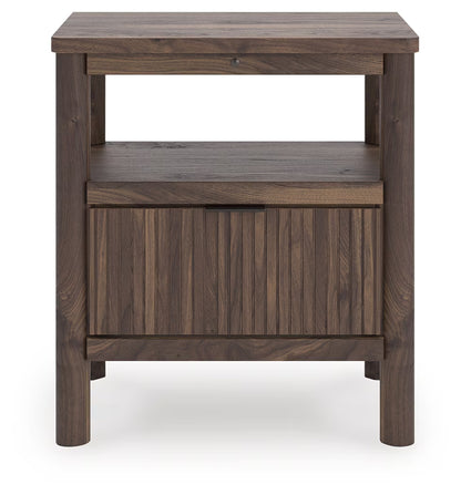 Pamytta - Brown - One Drawer Night Stand