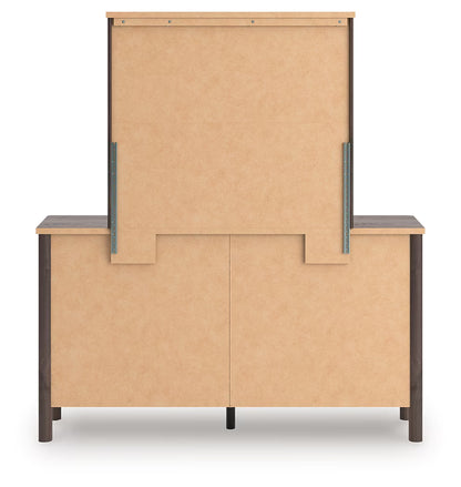 Pamytta - Brown - Dresser And Mirror