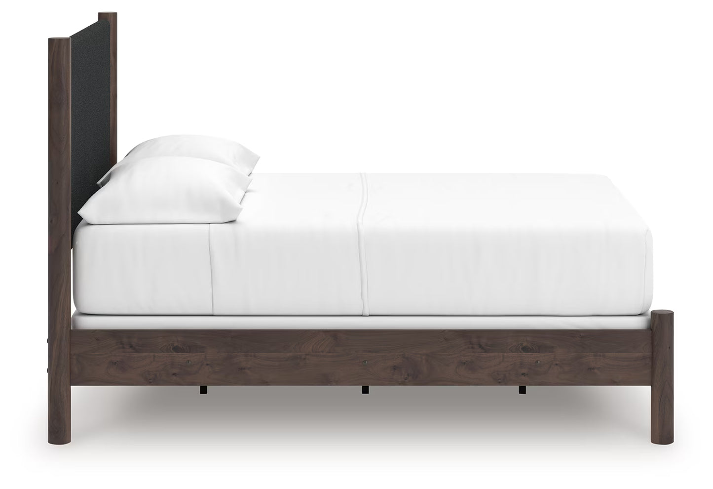 Pamytta - Brown - Full Upholstered Panel Bed