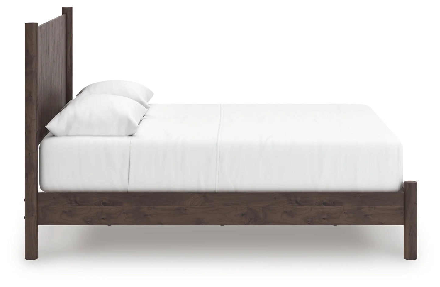 Pamytta - Queen Panel Platform Bed - Brown