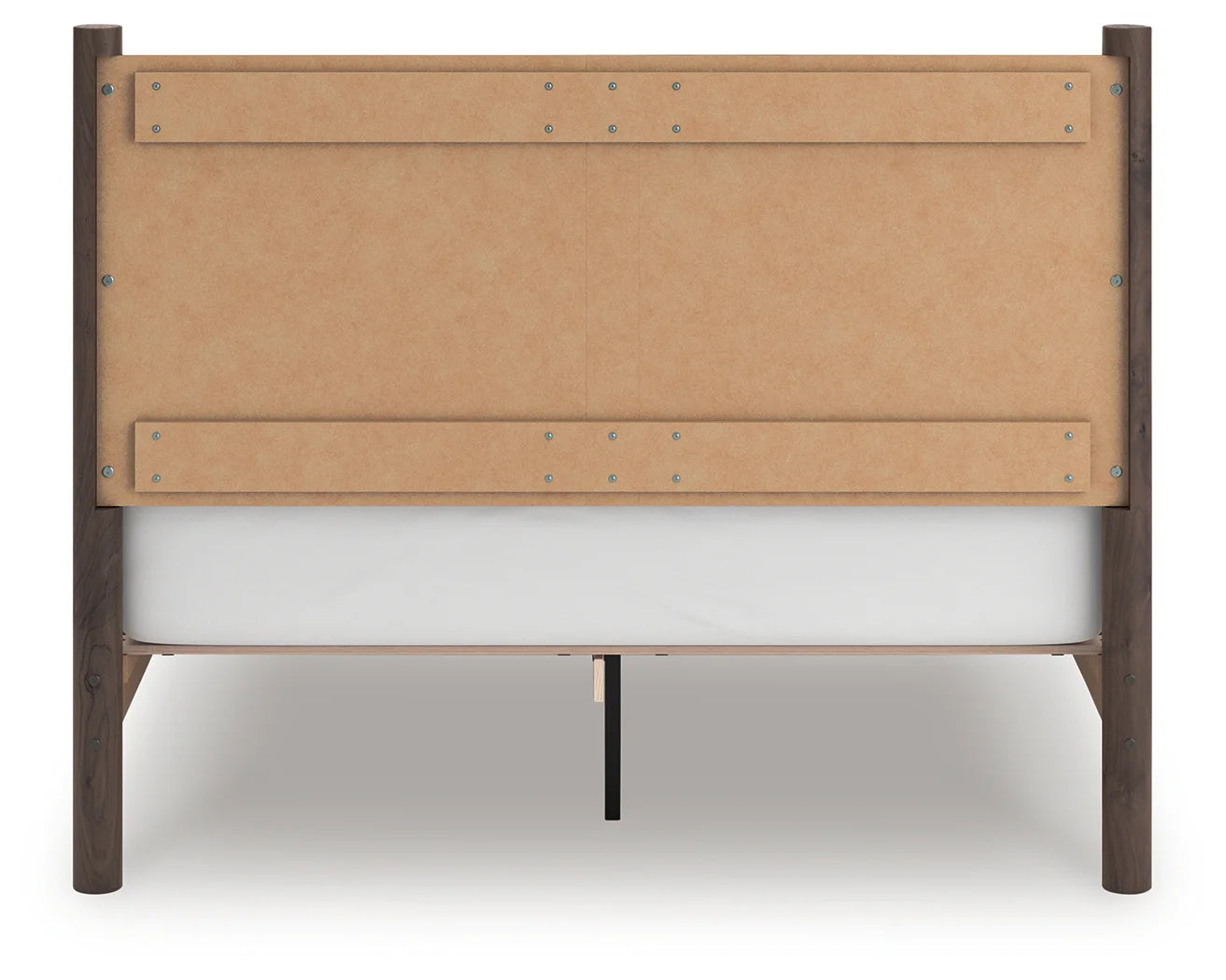 Pamytta - Queen Panel Platform Bed - Brown