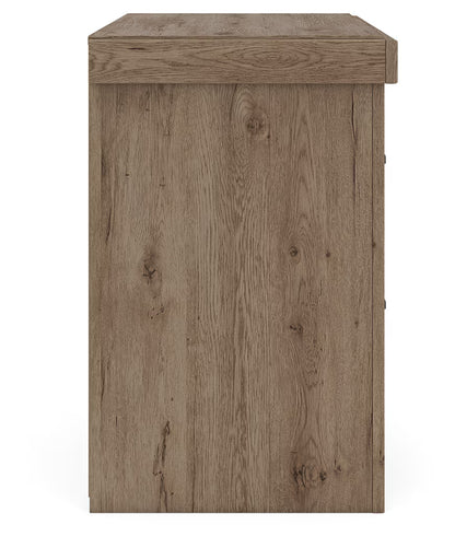 Oliandon - Two Drawer Night Stand - Light Brown