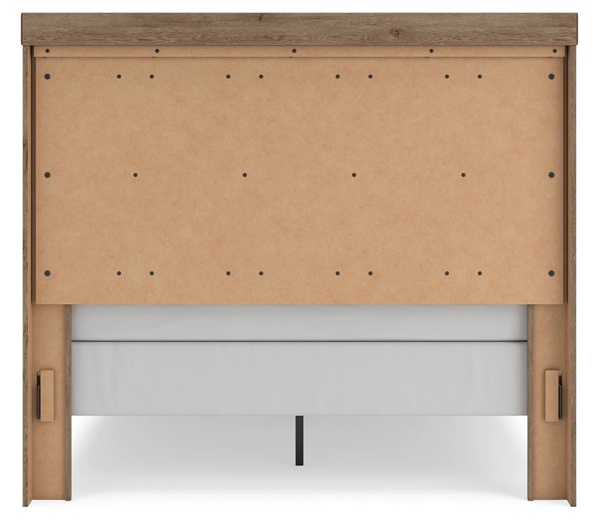 Oliandon - Queen Panel Bed - Light Brown