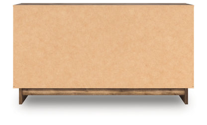 Chirason - Brown - Six Drawer Dresser