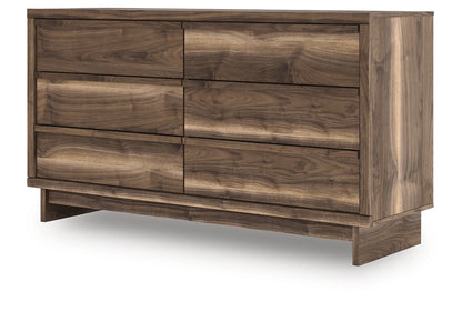 Chirason - Brown - Six Drawer Dresser