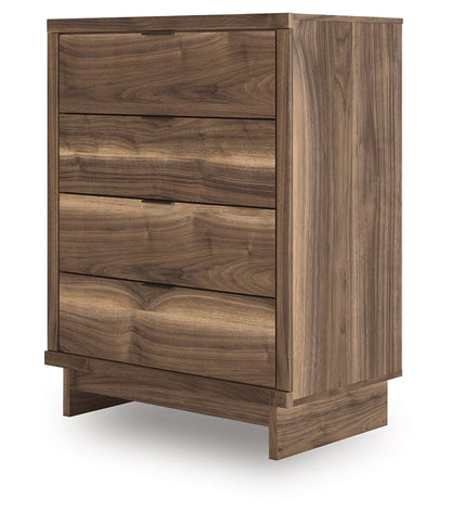 Chirason - Brown - Four Drawer Chest