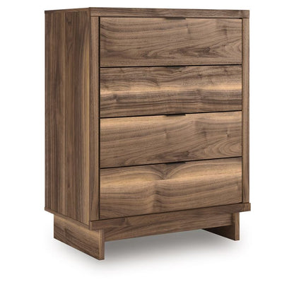Chirason - Brown - Four Drawer Chest