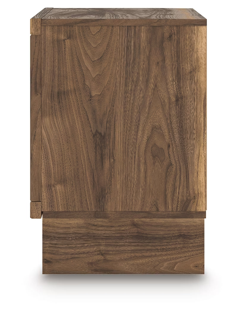 Chirason - Brown - Two Drawer Night Stand