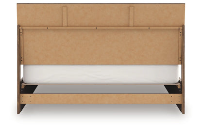 Chirason - King Panel Bed - Brown