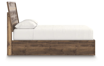 Chirason - Queen Panel Bed - Brown
