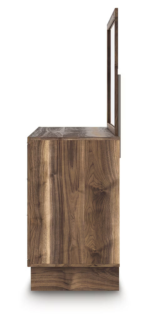 Chirason - Brown - Dresser And Mirror