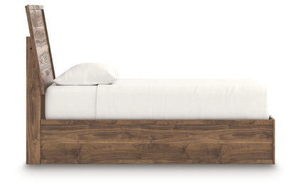 Chirason - Twin Panel Bed - Brown