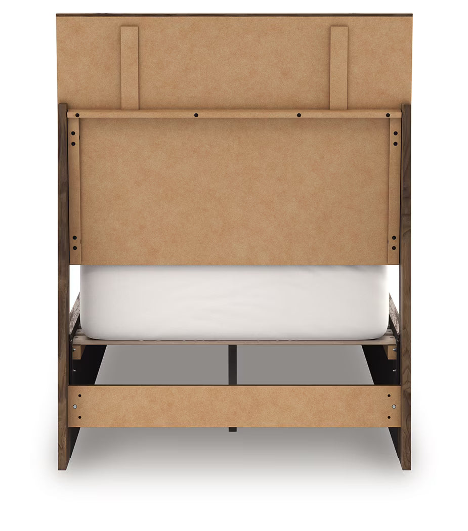 Chirason - Twin Panel Bed - Brown
