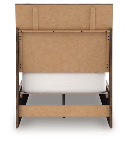 Chirason - Twin Panel Bed - Brown