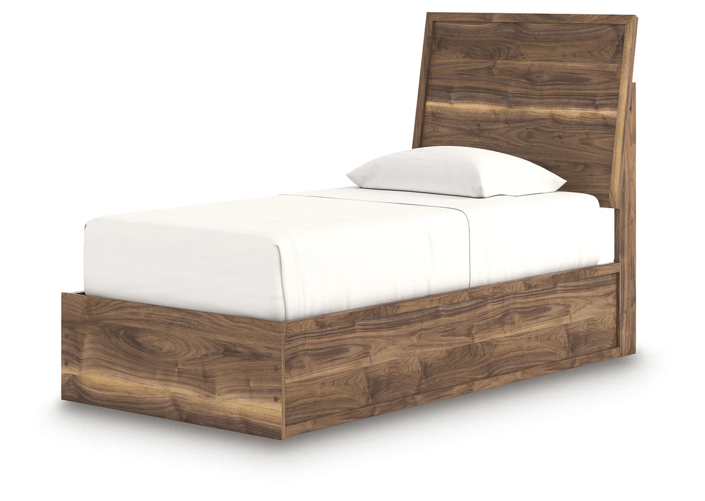 Chirason - Twin Panel Bed - Brown