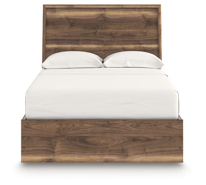 Chirason - Full Panel Bed - Brown