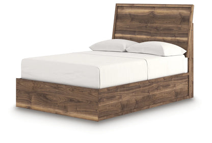 Chirason - Full Panel Bed - Brown