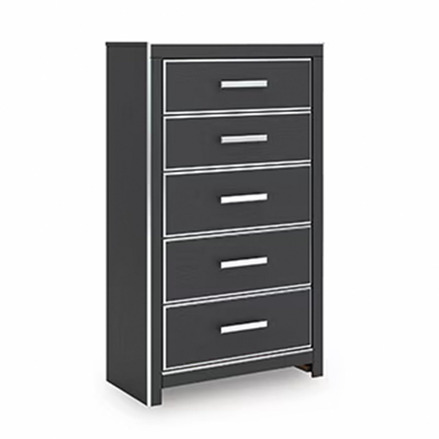 Zuraleus - Five Drawer Chest - Black