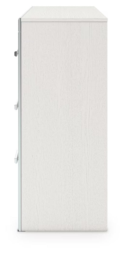 Zuraleus - Six Drawer Dresser - White