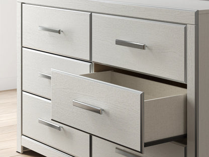 Zuraleus - Six Drawer Dresser - White