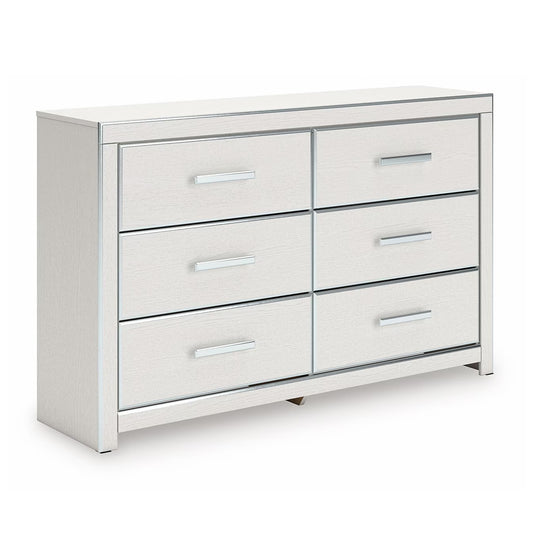 Zuraleus - Six Drawer Dresser - White
