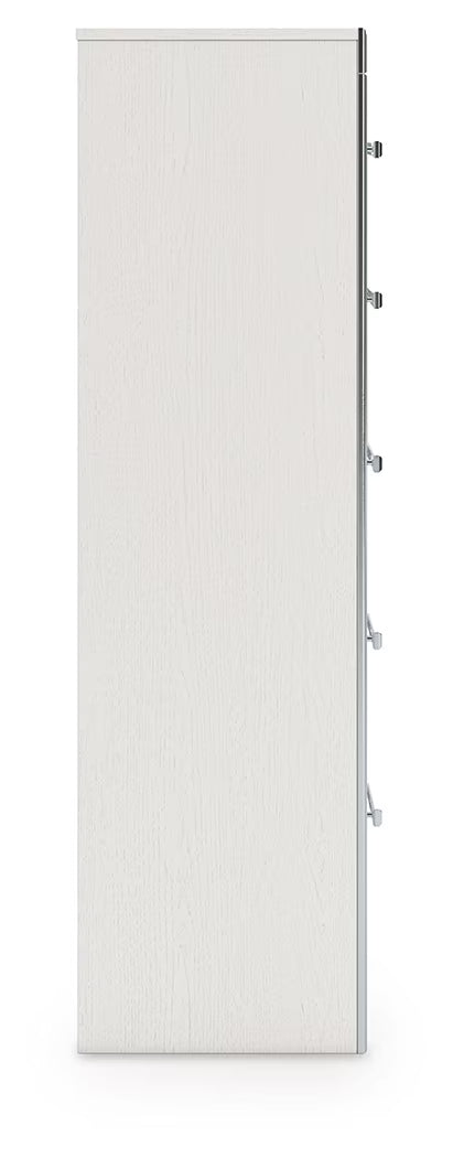 Zuraleus - Five Drawer Chest - White