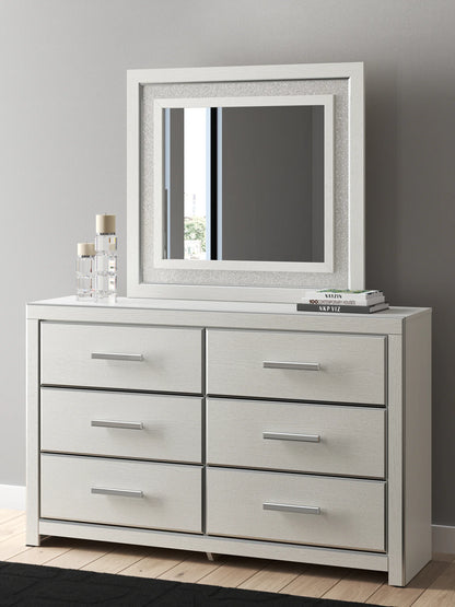 Zuraleus - Dresser And Mirror - White