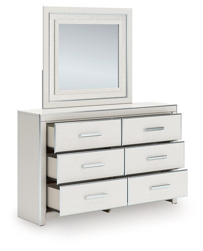 Zuraleus - Dresser And Mirror - White
