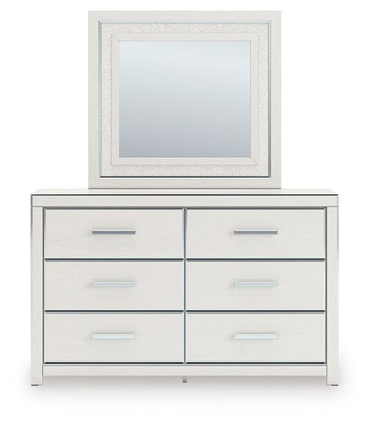 Zuraleus - Dresser And Mirror - White