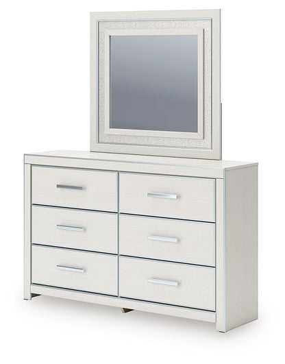 Zuraleus - Dresser And Mirror - White