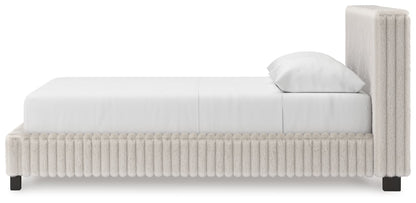 Zuraleus - Queen Upholstered Bed - White