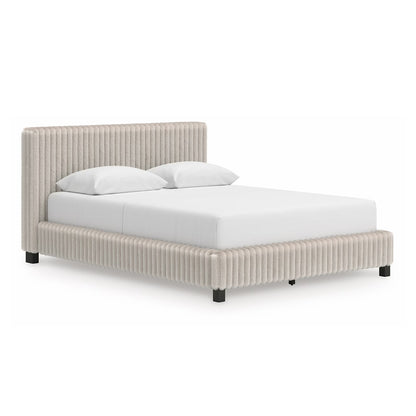 Zuraleus - Queen Upholstered Bed - White