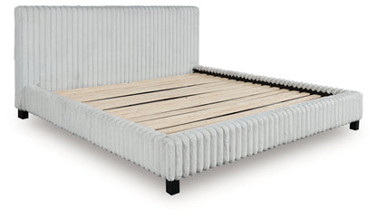 Zuraleus - White - California King Upholstered Bed