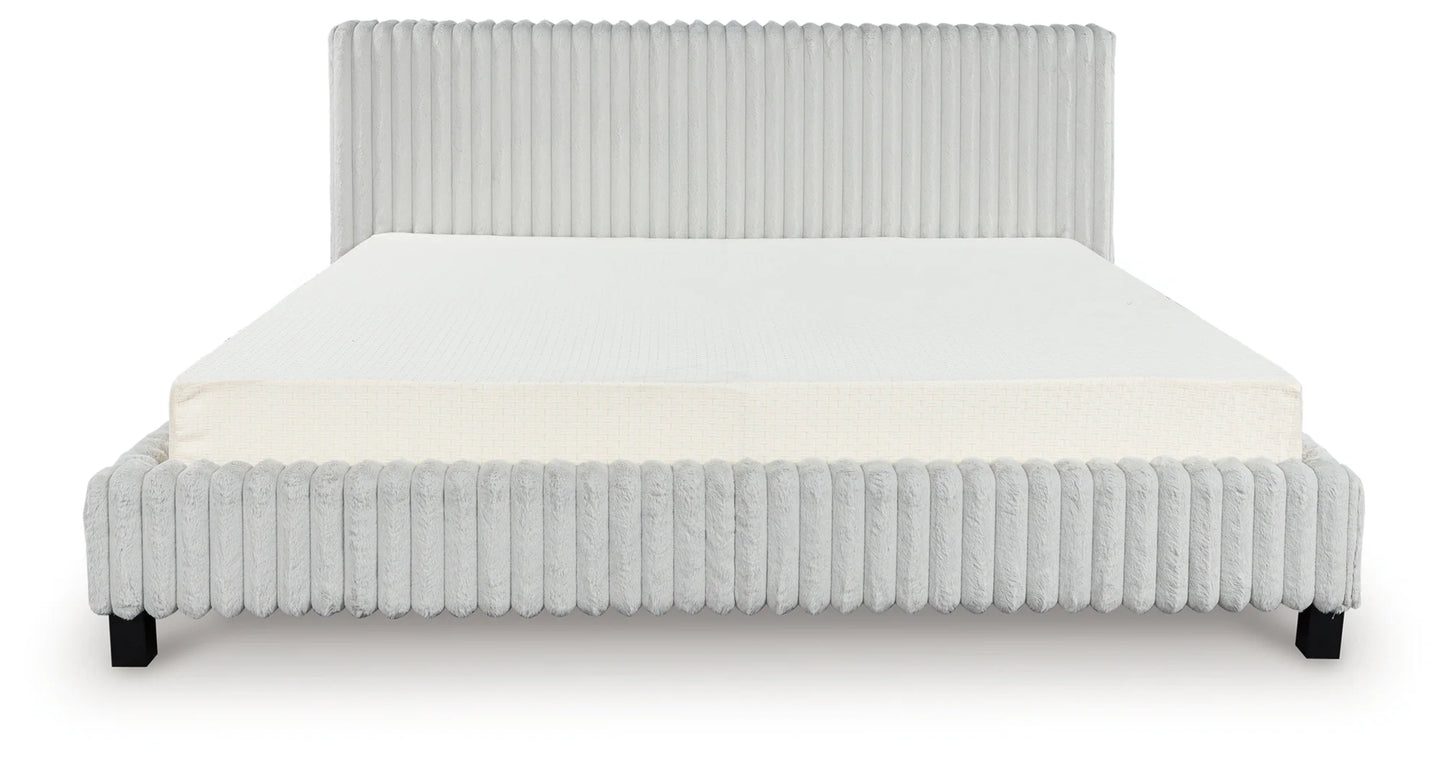 Zuraleus - White - California King Upholstered Bed
