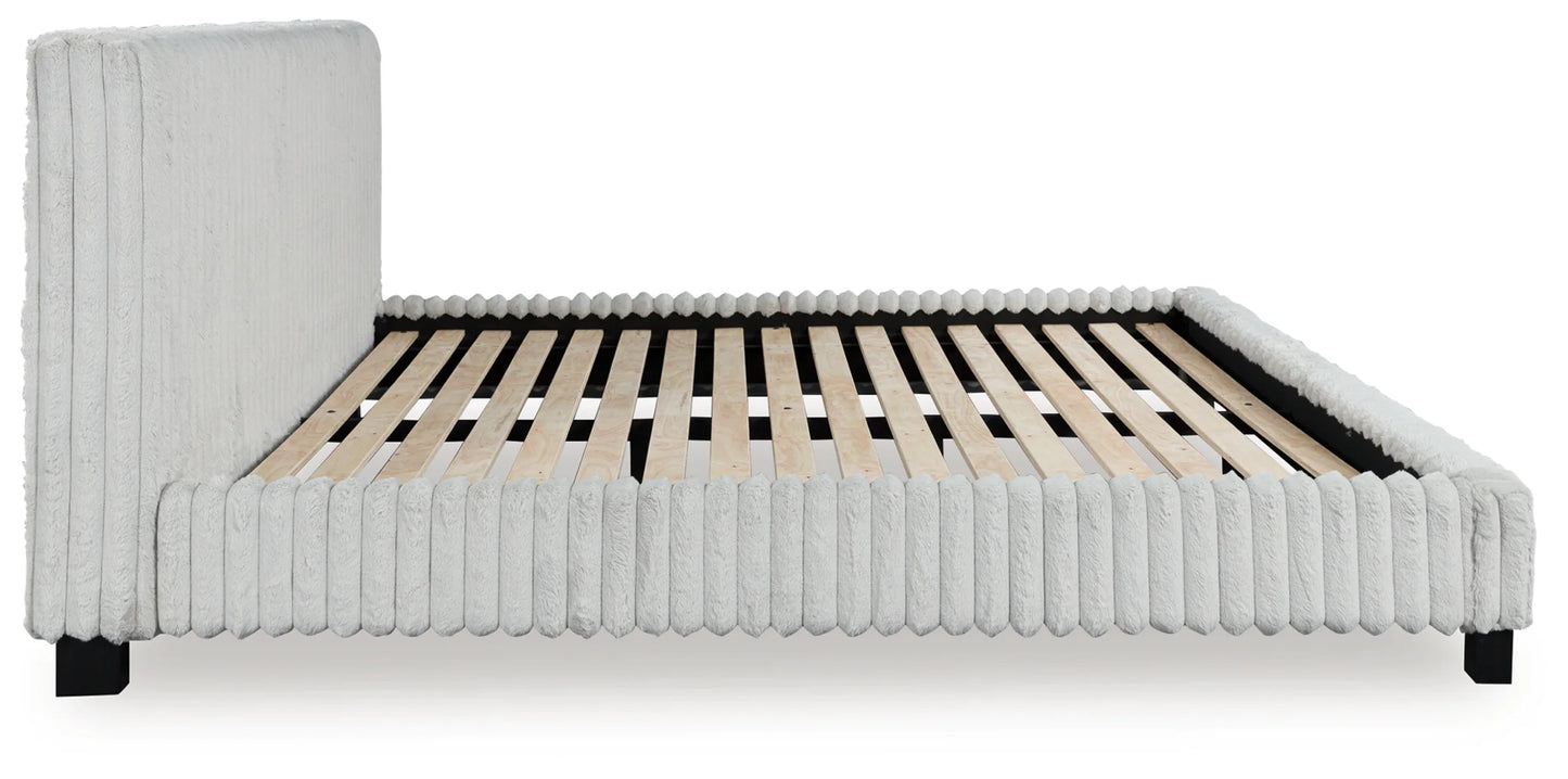 Zuraleus - White - California King Upholstered Bed