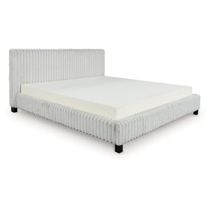 Zuraleus - White - California King Upholstered Bed