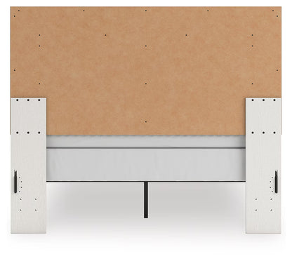 Zuraleus - Queen Upholstered Panel Bed - White