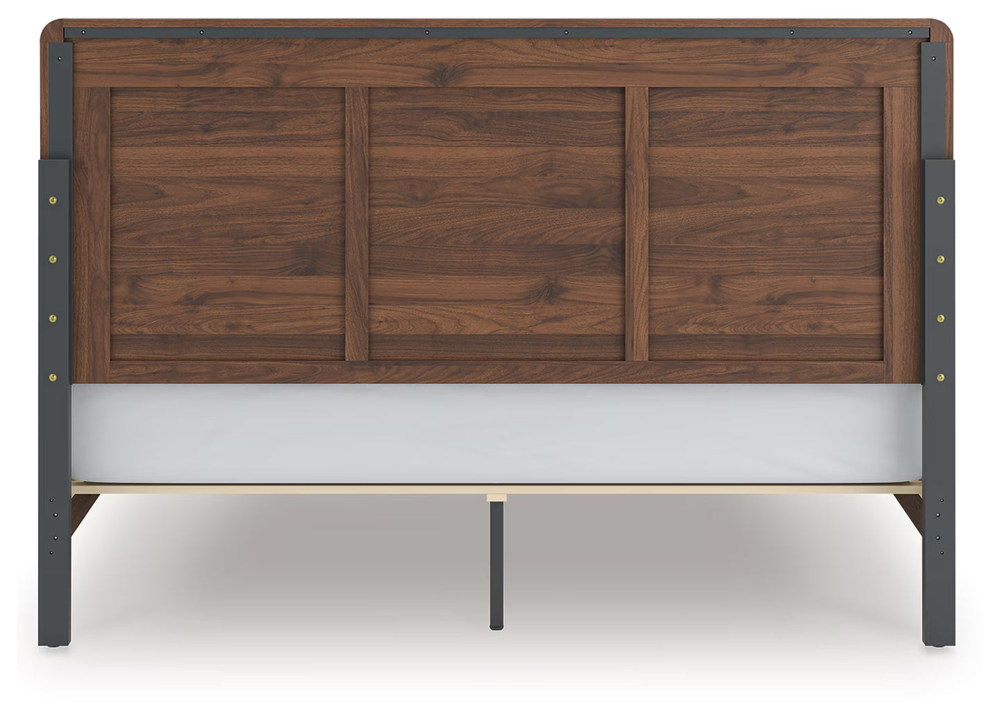 Fortlorn - King Panel Bed - Walnut Brown