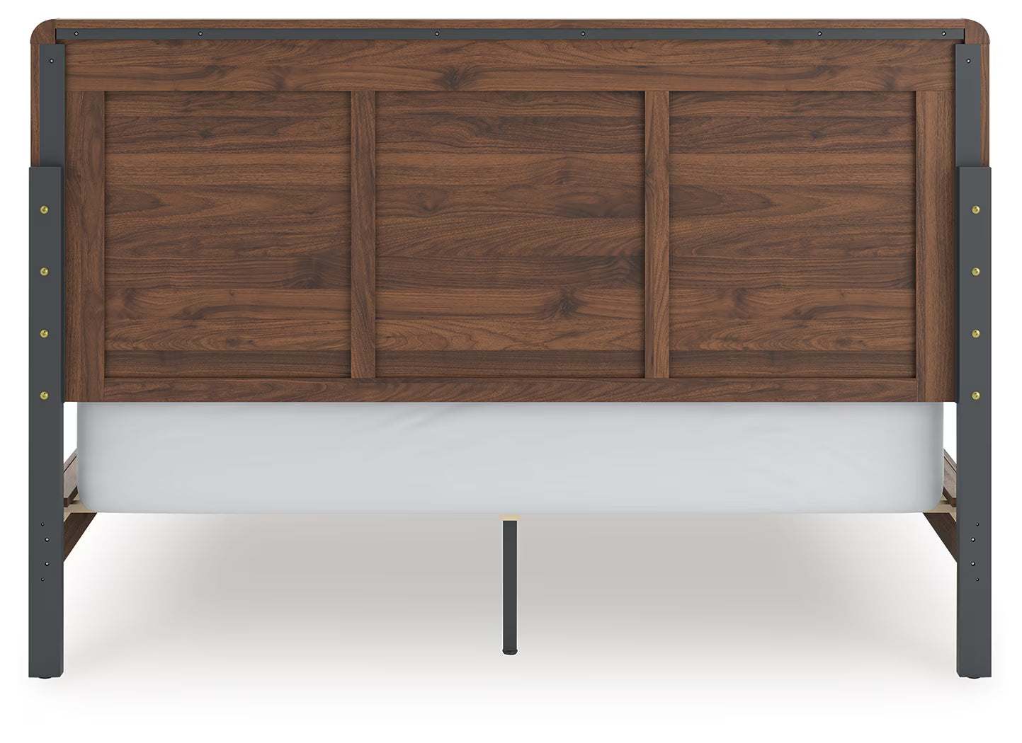Fortlorn - California King Panel Bed - Walnut Brown