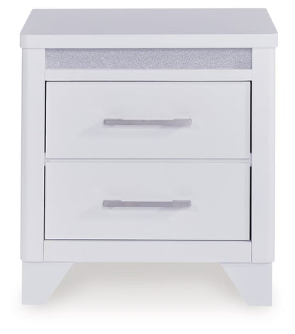 Jarlee - White - Two Drawer Night Stand