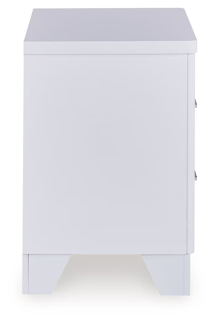Jarlee - White - Two Drawer Night Stand