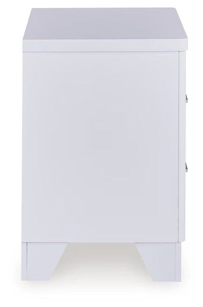 Jarlee - White - Two Drawer Night Stand