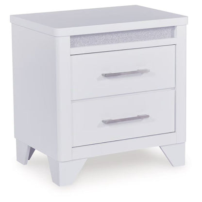 Jarlee - White - Two Drawer Night Stand