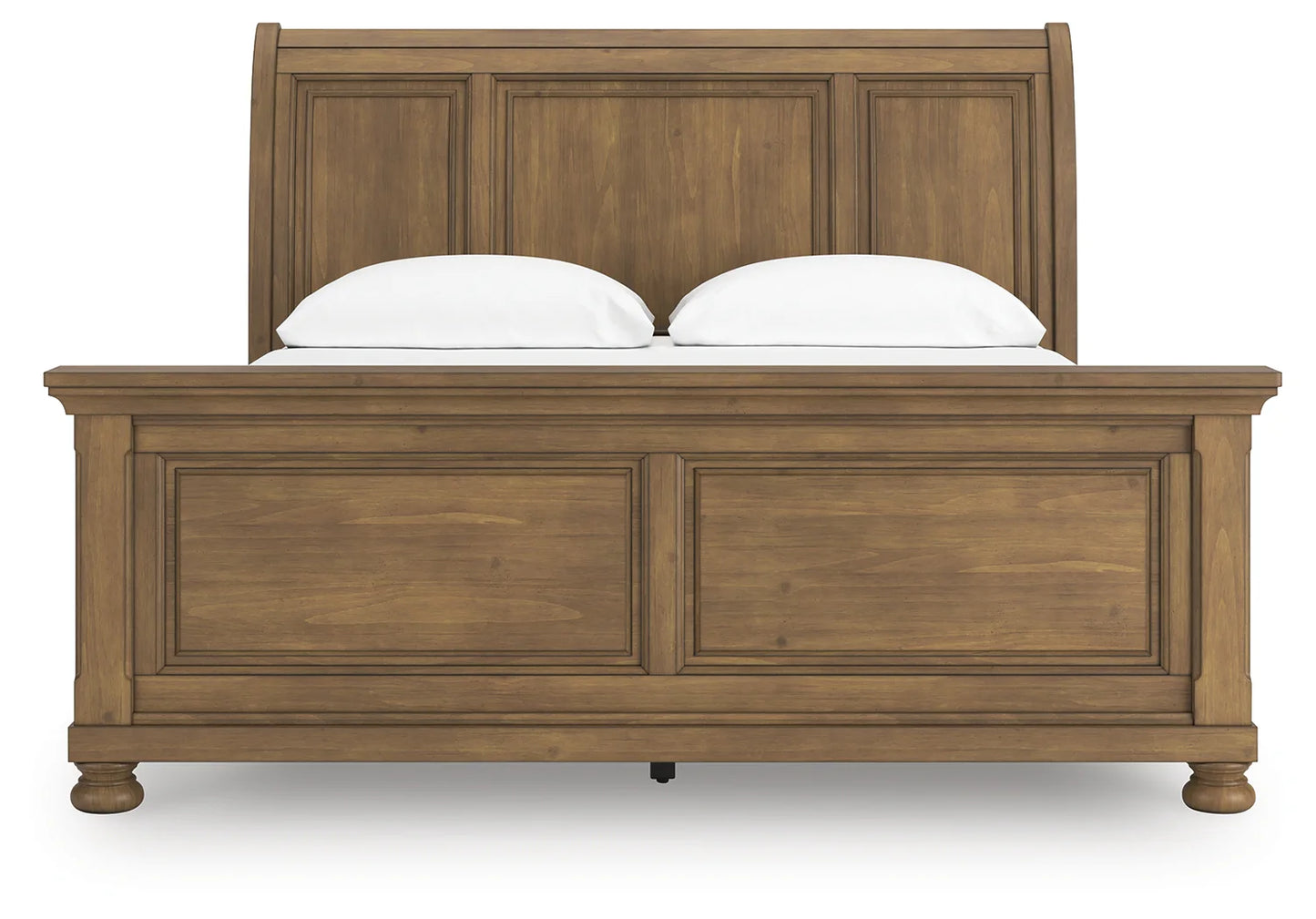 Feddinger - Medium Brown - California King Sleigh Bed